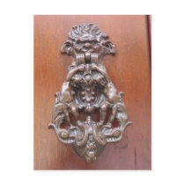 Door Knocker Postcard