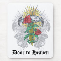 Door to Heaven mousepads