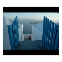 Door to Santorini posters