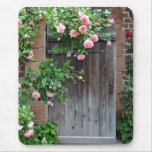 Door to the Secret Garden Mousepads