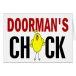 Doorman’s Chick 1 Greeting Card