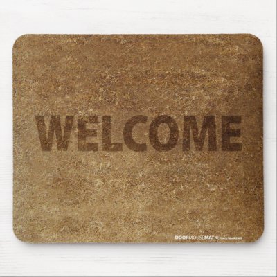 doormousemat mouse pad by reeceward