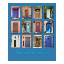 Doors of New Mexico version 1 Photo Art
