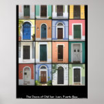 Doors of Old San Juan Poster posters