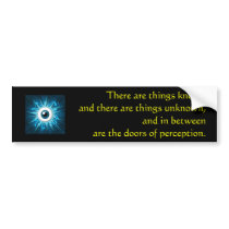 Doors of perception bumper stickers