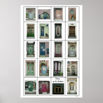 Doors of the Schnoor Print