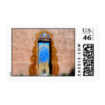 Doorway to Santa Fe Postage Stamps