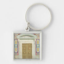 Doorway to the Raphael Loggia at the Vatican, from Key Chain