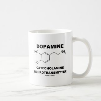 Dopamine Catecholamine Neurotransmitter Mug