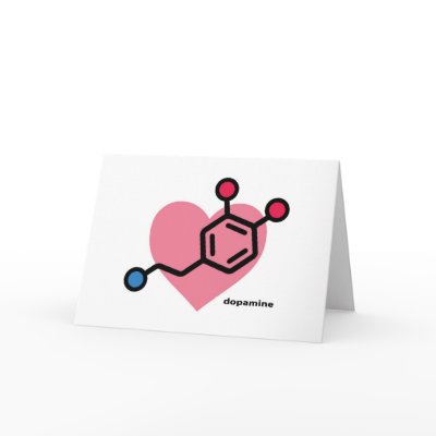 dopamine heart cards by MadeWithMolecules