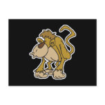 dopey monkey post card