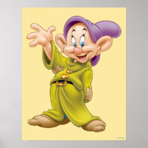 Dopey Waving Print