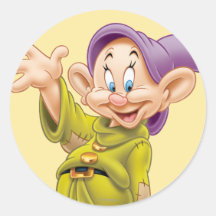 Dopey Waving Sticker
