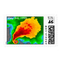 Doppler Radar - May 3rd, 1999 Postage postage by stormchase Doppler Radar - May 3rd, 1999 Postage postage