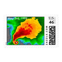 Doppler Radar - May 3rd, 1999 Postage postage