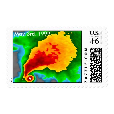 Doppler Radar - May 3rd, 1999 Postage by stormchase