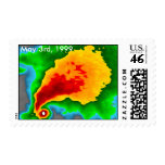 Doppler Radar - May 3rd, 1999 Postage postage
