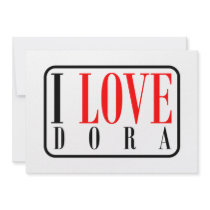 Dora, Alabama Personalized Announcement