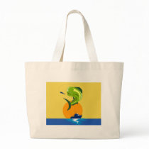 Dorado dolphin fish mahi-mahi tote bag