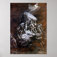 DORE-LA CHUTE DES TITANS-PRINT