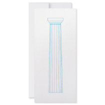 Doric Column Bookmark Custom Rack Card