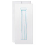 Doric Column Bookmark Custom Rack Card