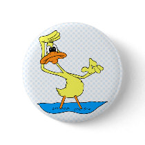 Doris Duck Pinback Buttons