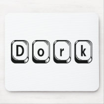 dork with keys mouse mat