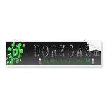 Dorkgasm Banner bumper sticker
