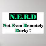 Dorky Nerd Full posters
