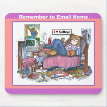 Dorm Mouse Pad, Female mousepads by ZachBear Dorm Mouse Pad, Female mousepads