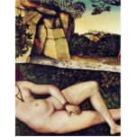 Dormant Diana By Cranach D. Ä. Lucas (Best Quality Photo Cutouts