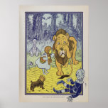 Dorothy and the Cowardly Lion, Wizard of Oz Vintag Posters