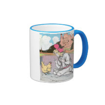Dorothy Frees the Yellow Hen Coffee Mugs