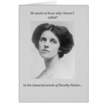 Dorothy Parker Quote cards