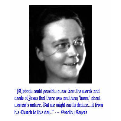 Dorothy Sayers, On Gender Roles Tee Shirts by thecommonanglican