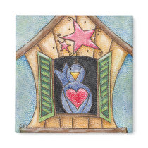Dorothy's Home magnet by gREEDings Dorothy's Home magnet