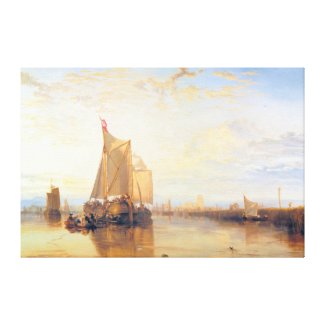 Dort or Dordrecht The Dort Packet Boat Rotterdam Stretched Canvas Prints