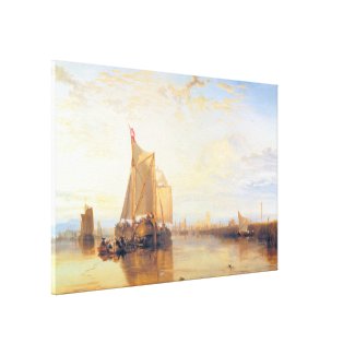 Dort or Dordrecht The Dort Packet Boat Rotterdam Stretched Canvas Prints