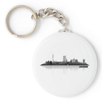 Dortmund town center of skyline keychains