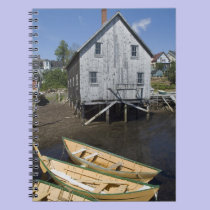 Dory builder,Lunenburg, Nova Scotia, Canada notebooks