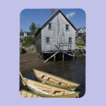 Dory builder,Lunenburg, Nova Scotia, Canada magnets