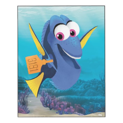 Dory - Finding Who Wood Print