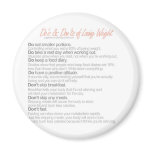 do's and don't's of losing weight magnets