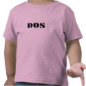 DOS Multiples tee for twins, triplets t-shirts