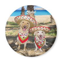 Dos Perros Felices magnets