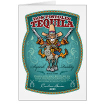 Dos Pistoles Tequila cards