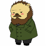 Dostoevsky hedgehog  desk sculpture photo cut outs