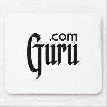 Dot Com Guru mousepads by Cubevisions Dot Com Guru mousepads