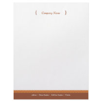 Dot Letterhead - Orange